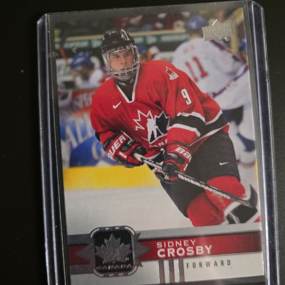 team canada Other - Sidney Crosby Hockey Card - Red Team Canada Jersey As #9